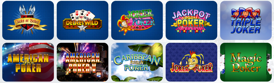 Video Poker BRUNO CASINO